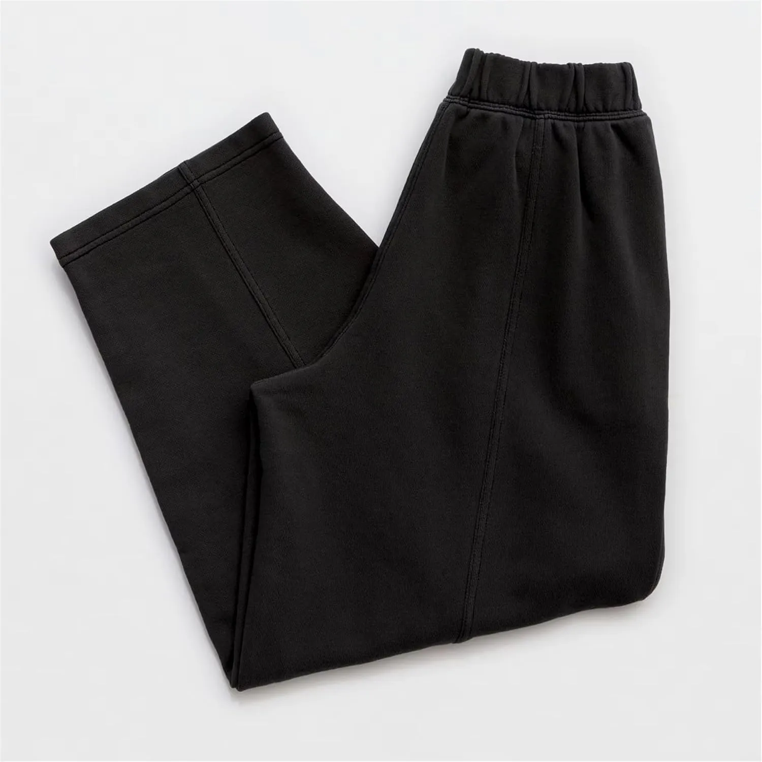 Ainangua Womens Baggy Barrel Wide Leg Sweatpants Casual Mid Rise Elastic Waisted Palazzo Harem Pants with Pockets