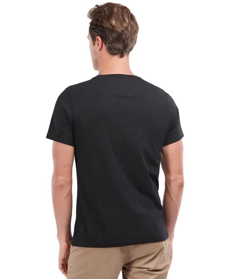 Barbour Mens Essential Sports Tee Black