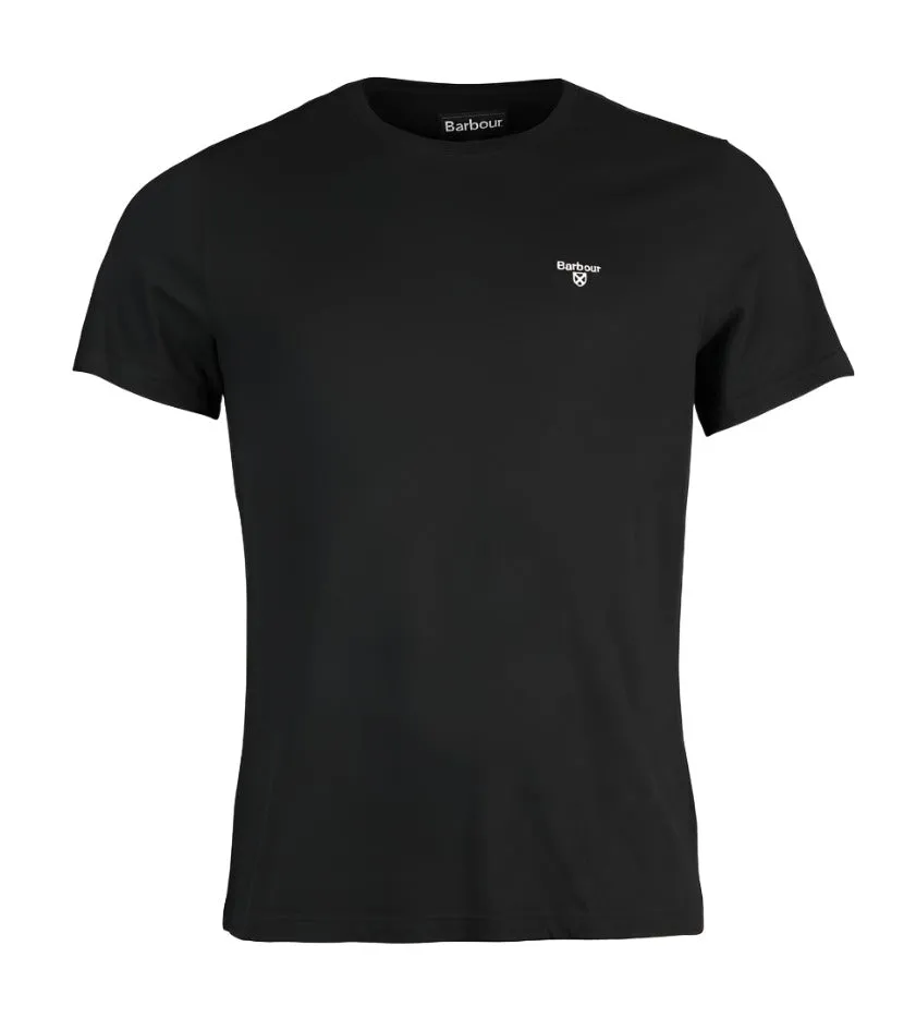 Barbour Mens Essential Sports Tee Black