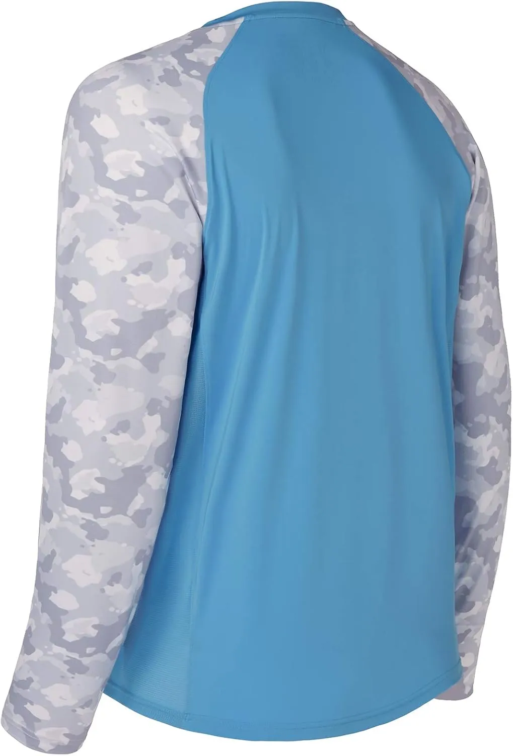 BASSDASH UPF 50 Fishing Tee for Men Camo Long Sleeve Shirt Quick Dry Sweatshirts