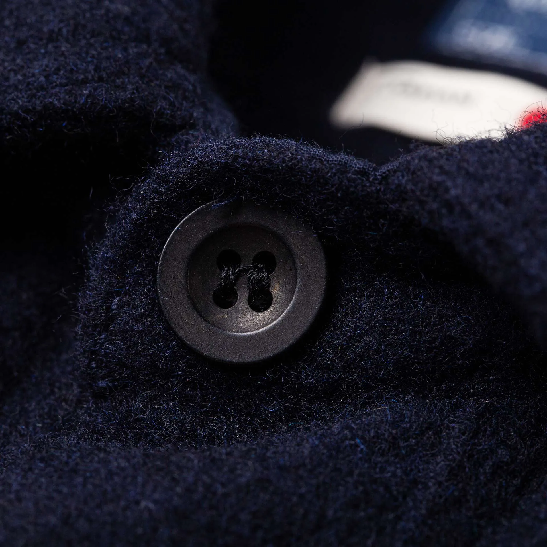 BWS-05 CPO OVERSHIRT 14 oz. dark navy wool mosser