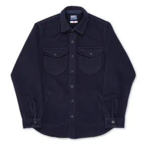 BWS-05 CPO OVERSHIRT 14 oz. dark navy wool mosser