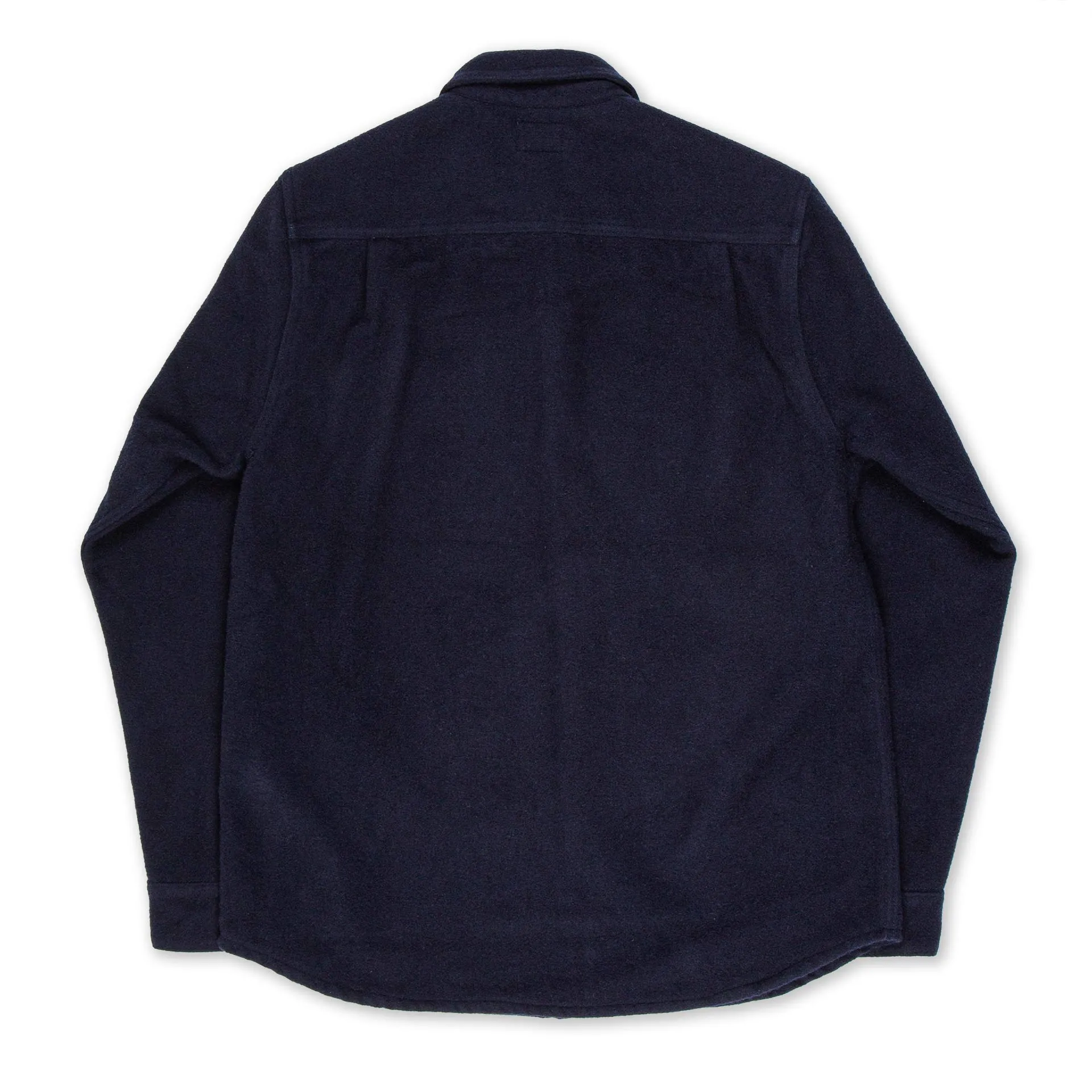 BWS-05 CPO OVERSHIRT 14 oz. dark navy wool mosser
