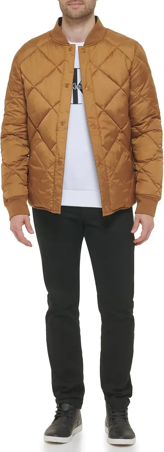 Calvin Klein Men's Reversible Diamond Quilted Jacket