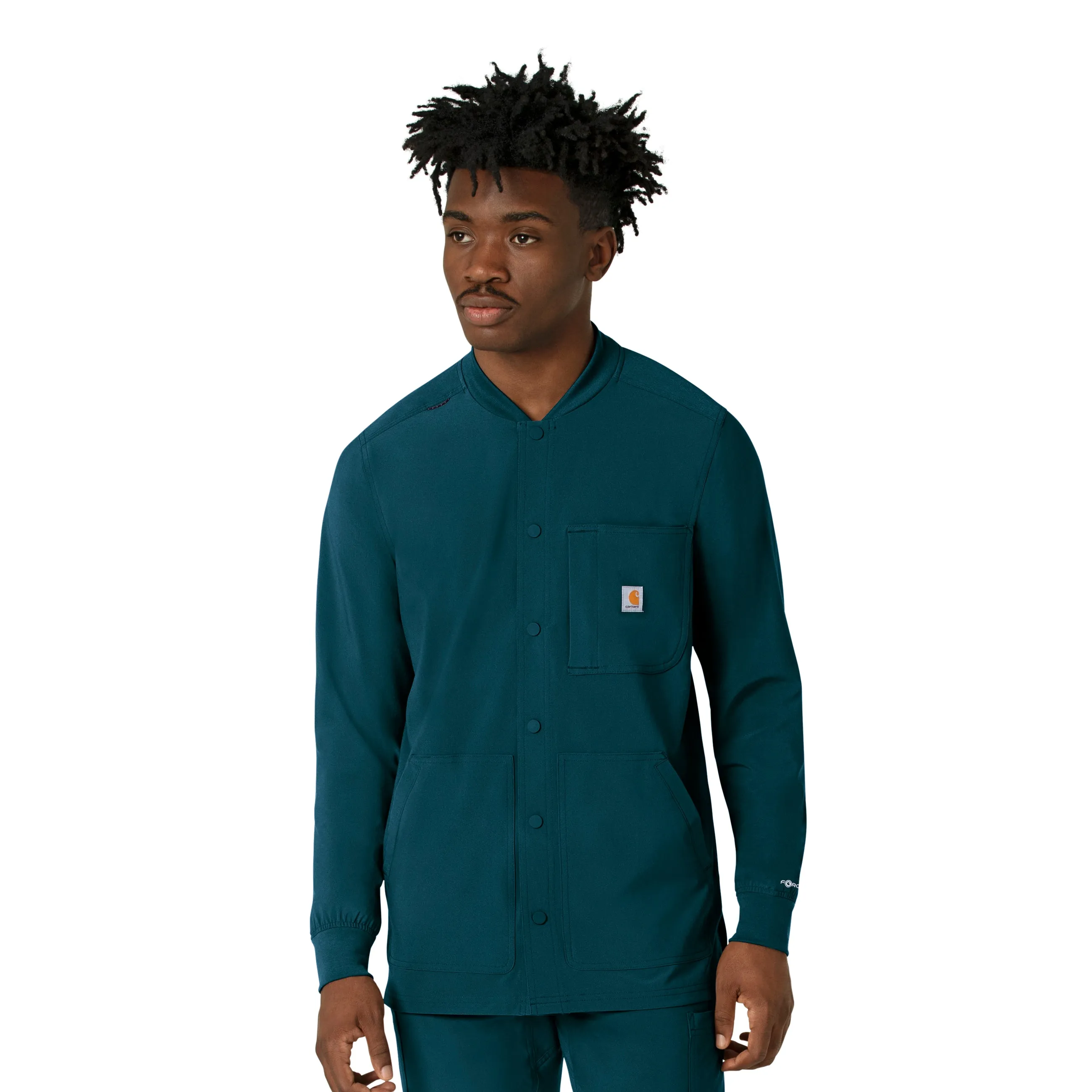 Carhartt Force Cross-Flex Men's Shirt Jacket - Caribbean