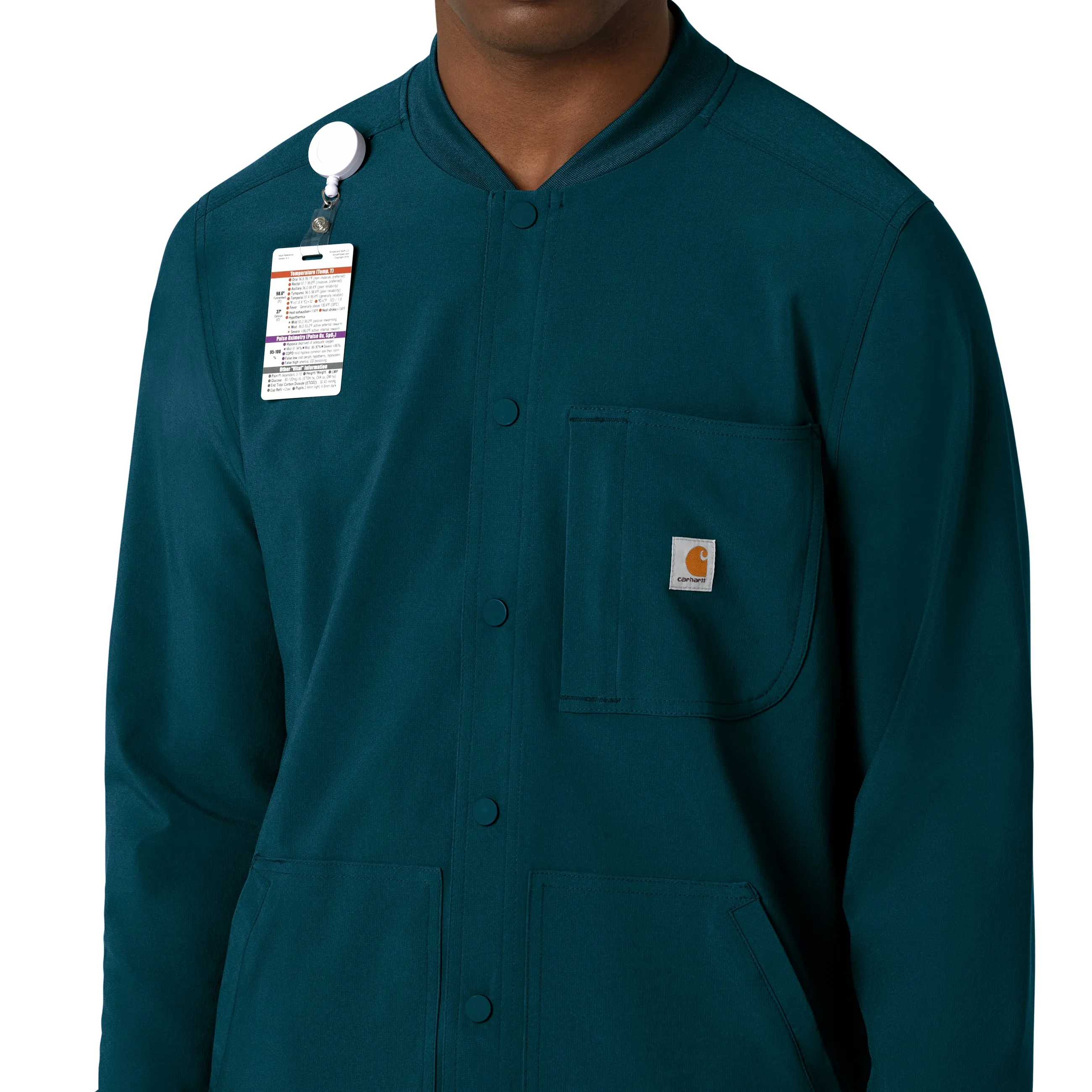 Carhartt Force Cross-Flex Men's Shirt Jacket - Caribbean