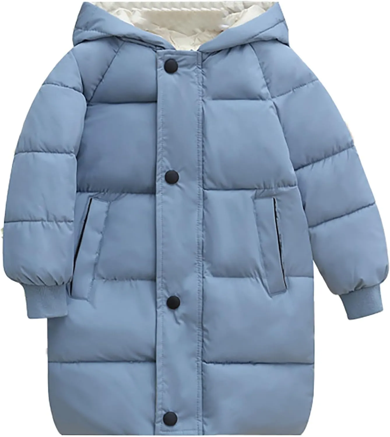 Childrens Down Padded Jacket Long Cotton Padded Jacket Baby Children's Padded Jacket Winter Girls Jackets Coat Outfit