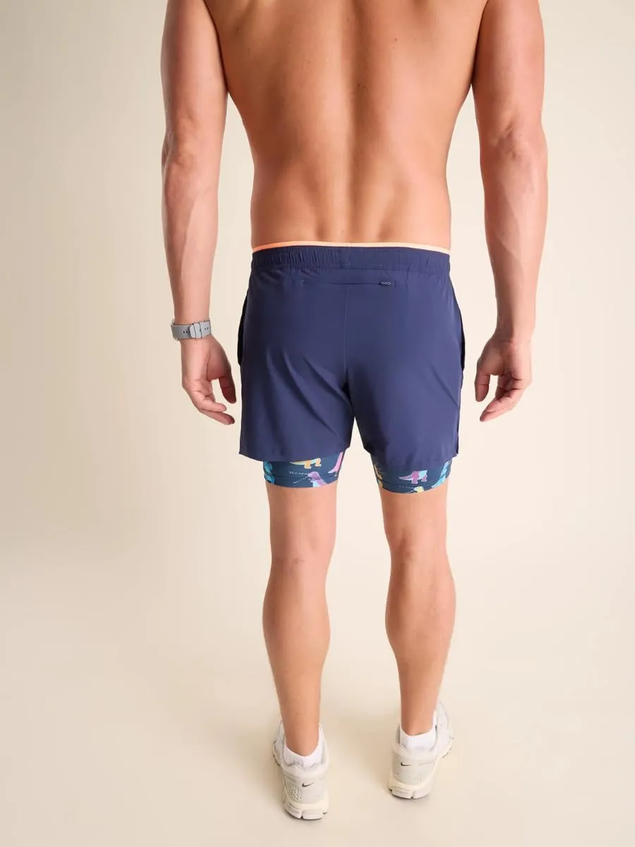 Chubbies Ultimate Training Shorts  Mens Gym Shorts and Activewear, Anti-Chafing Compression Liner, Elastic Waist, 5 Pockets