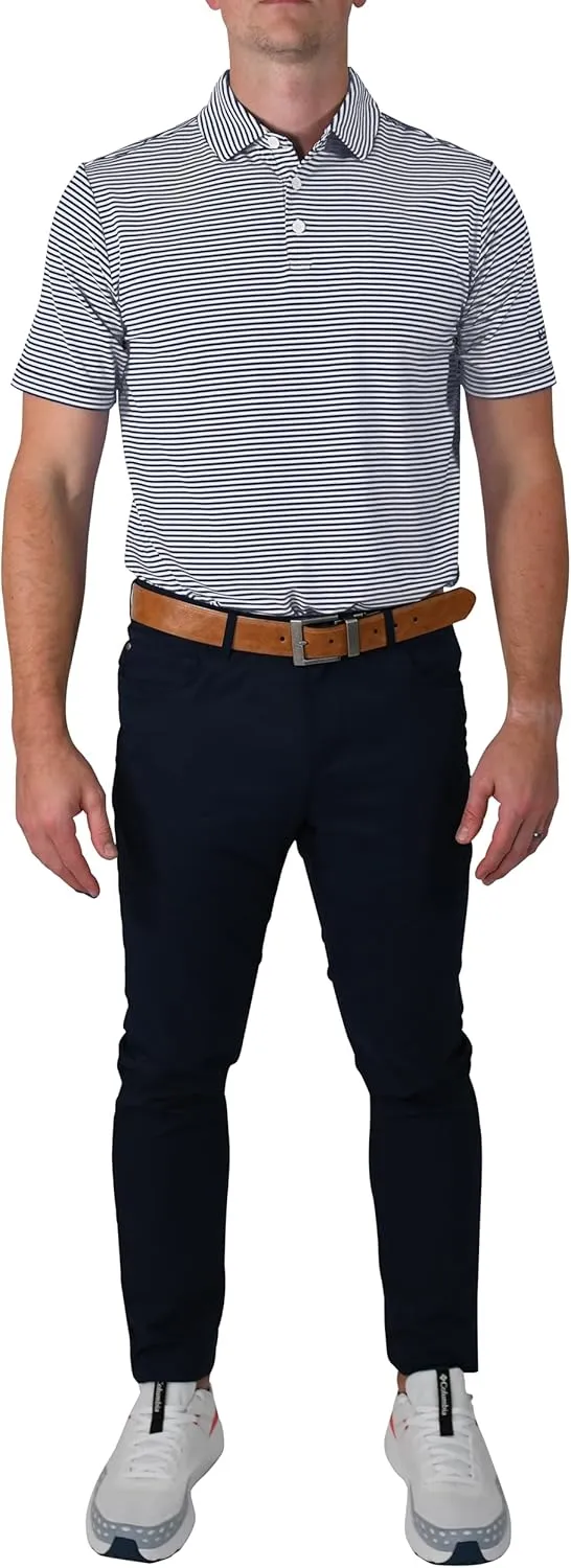 Columbia Men's Golf Club Invite Polo Omni Wick Lightweight Short Sleeve Shirt