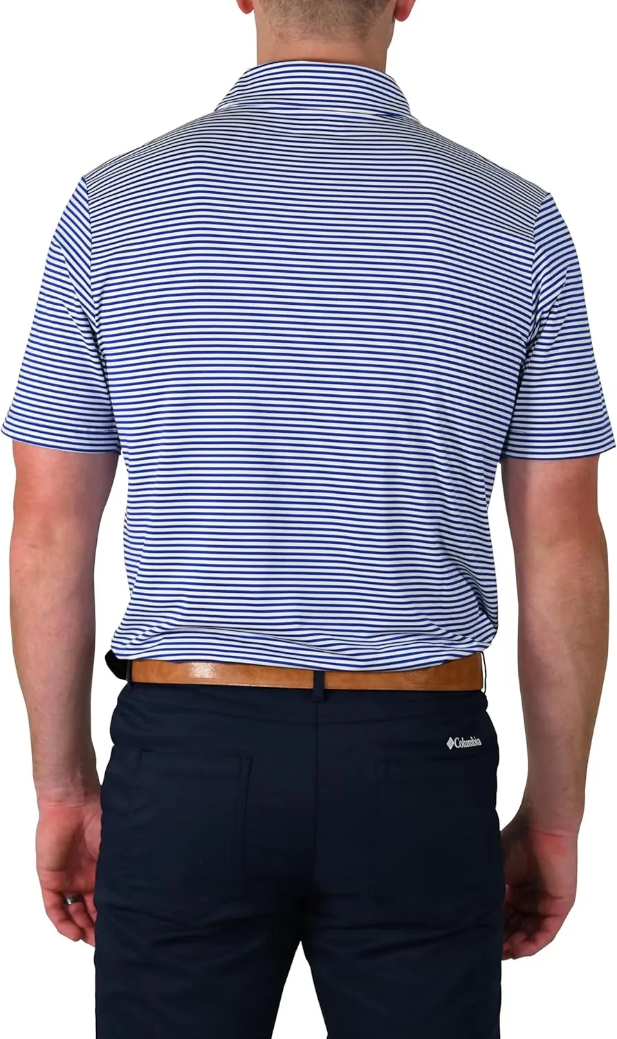 Columbia Men's Golf Club Invite Polo Omni Wick Lightweight Short Sleeve Shirt