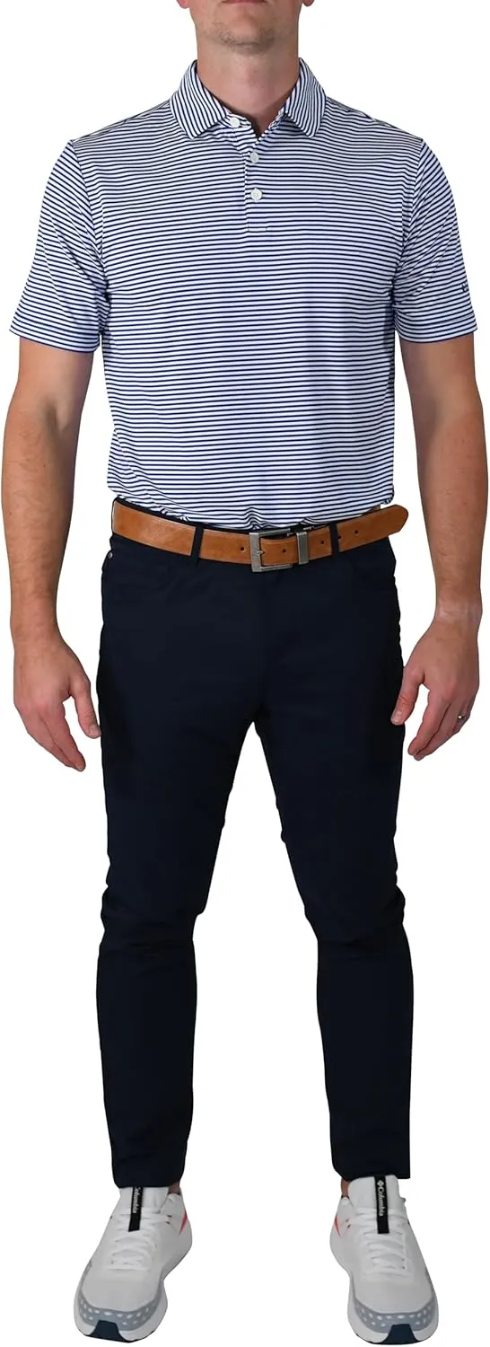 Columbia Men's Golf Club Invite Polo Omni Wick Lightweight Short Sleeve Shirt