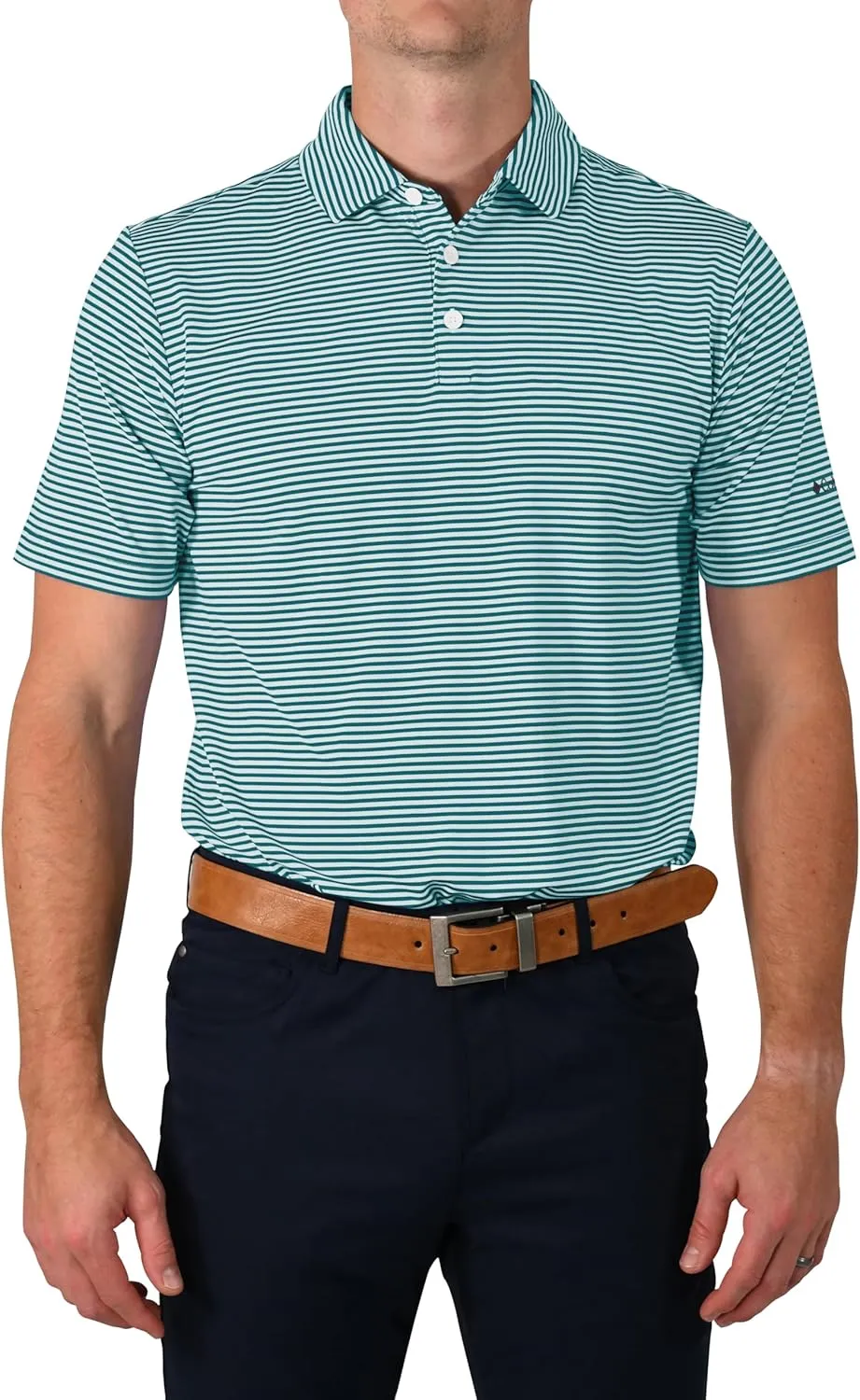 Columbia Men's Golf Club Invite Polo Omni Wick Lightweight Short Sleeve Shirt