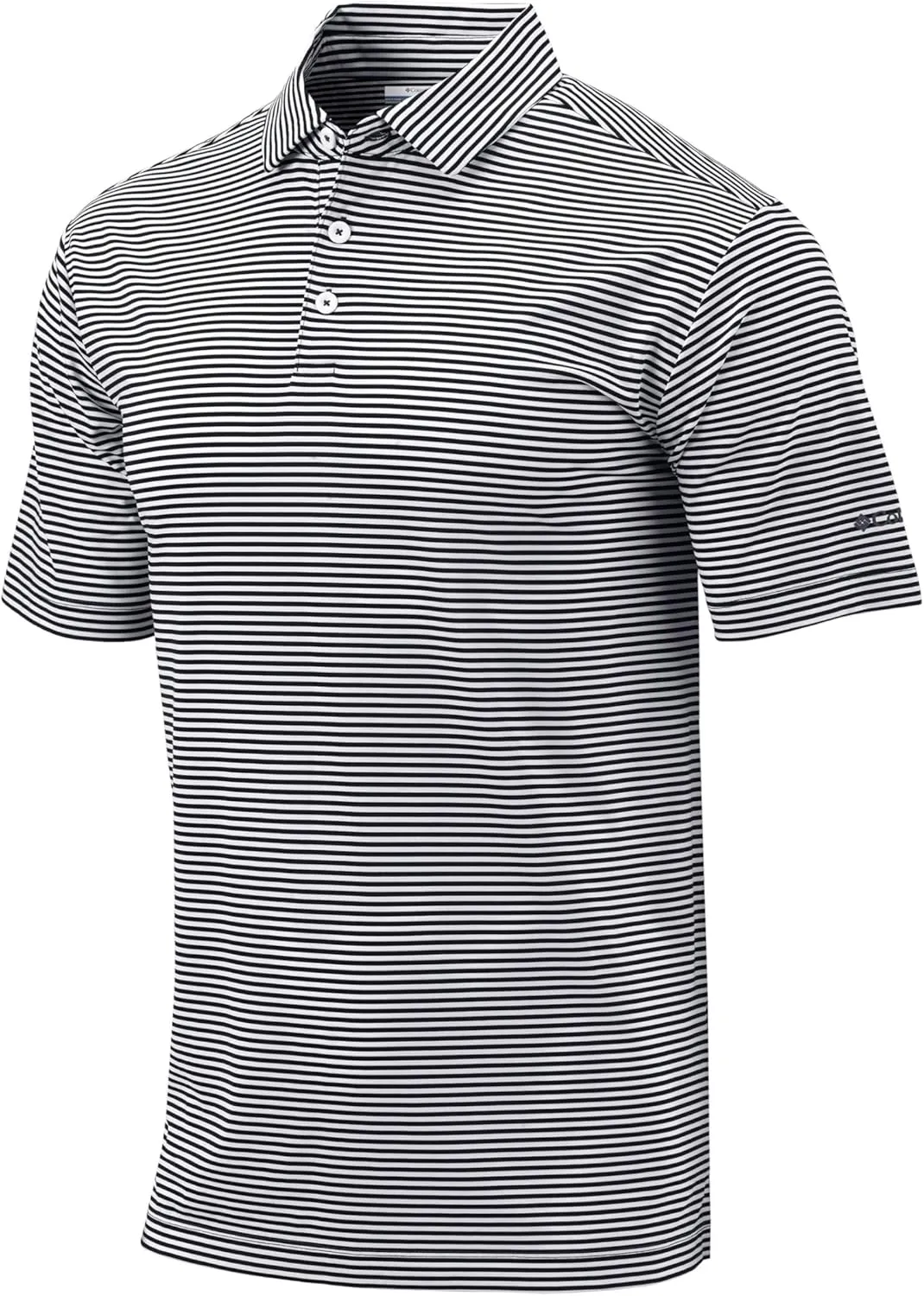 Columbia Men's Golf Club Invite Polo Omni Wick Lightweight Short Sleeve Shirt