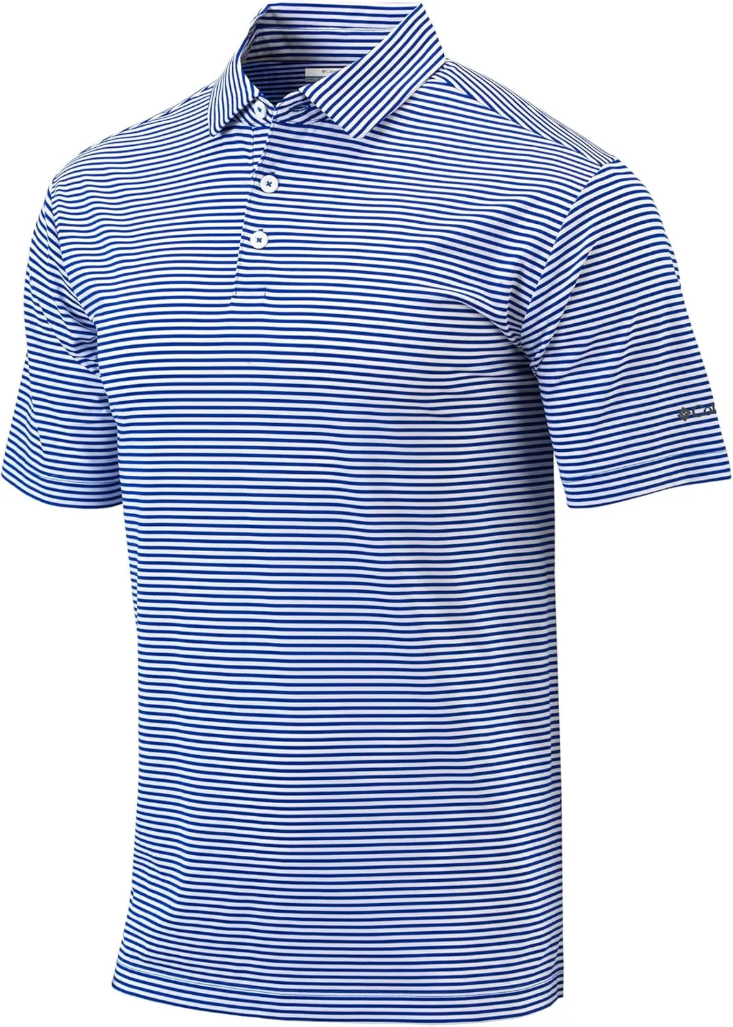 Columbia Men's Golf Club Invite Polo Omni Wick Lightweight Short Sleeve Shirt