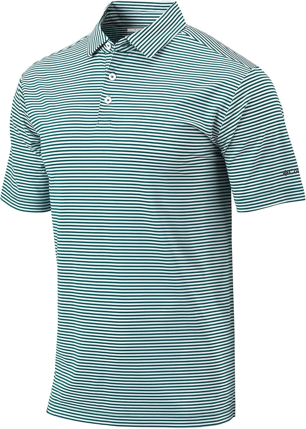 Columbia Men's Golf Club Invite Polo Omni Wick Lightweight Short Sleeve Shirt