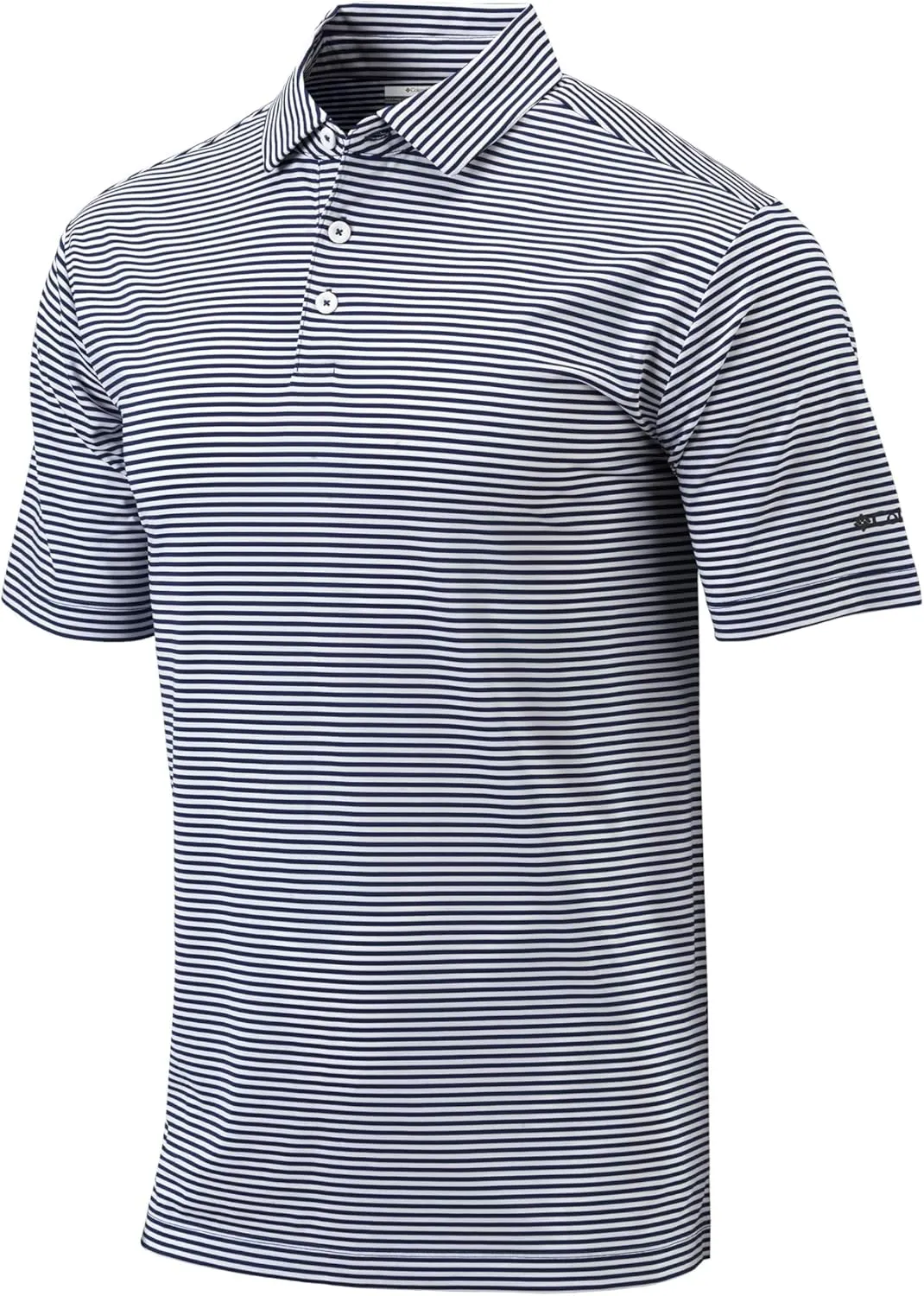 Columbia Men's Golf Club Invite Polo Omni Wick Lightweight Short Sleeve Shirt