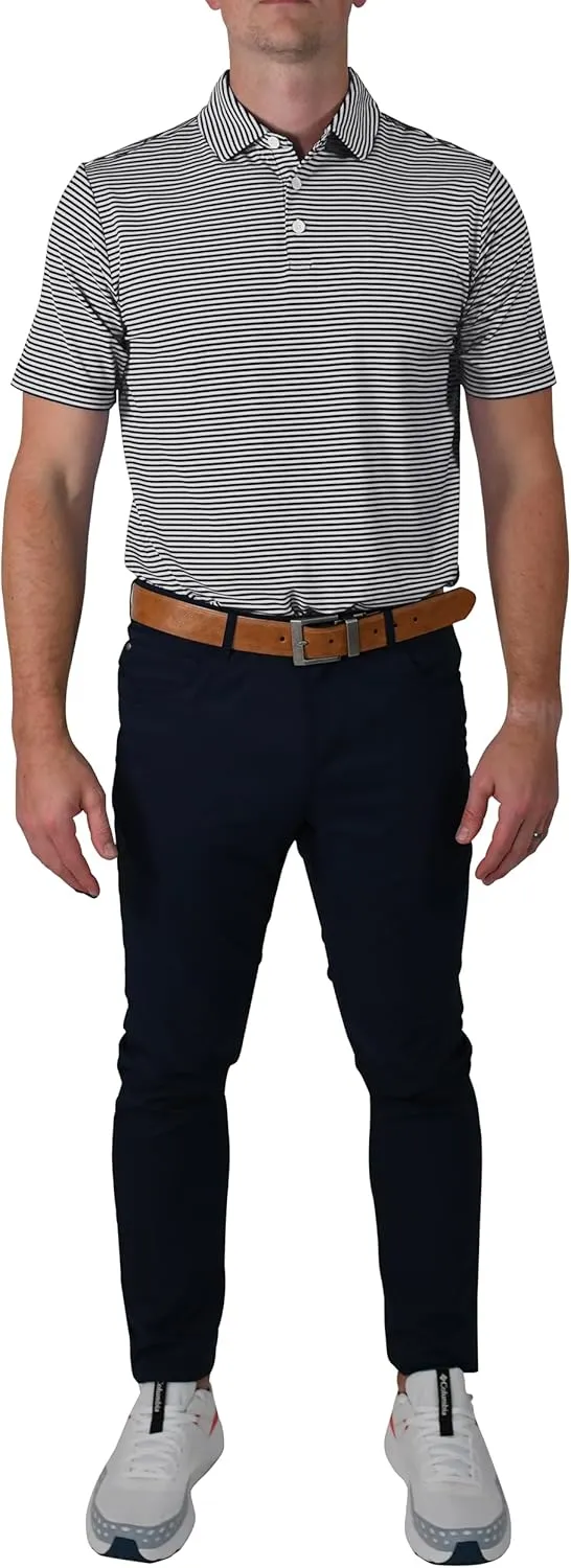 Columbia Men's Golf Club Invite Polo Omni Wick Lightweight Short Sleeve Shirt