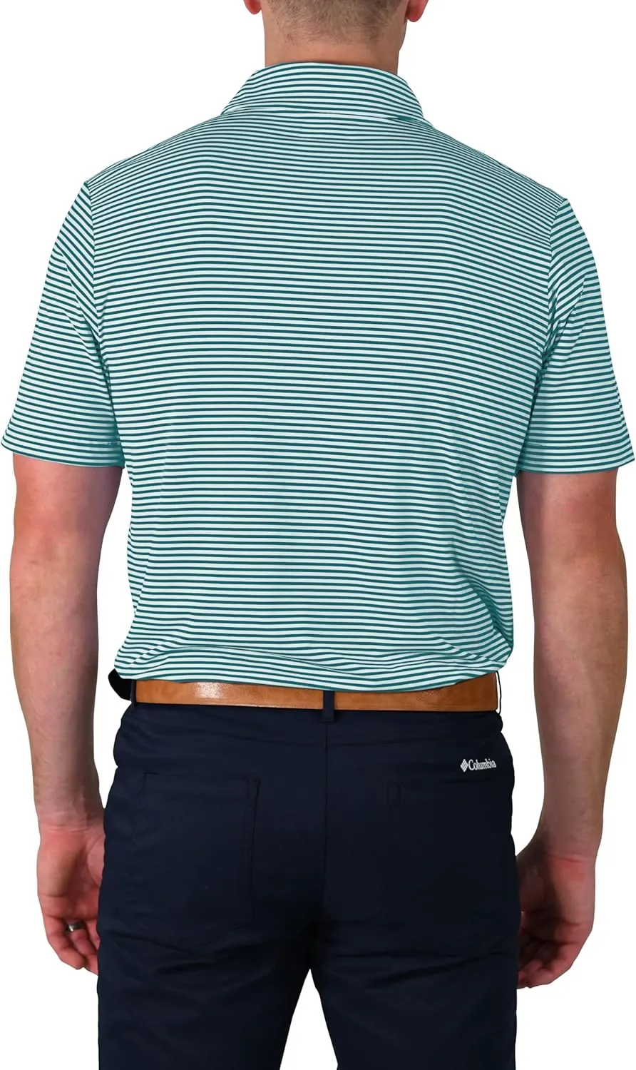 Columbia Men's Golf Club Invite Polo Omni Wick Lightweight Short Sleeve Shirt