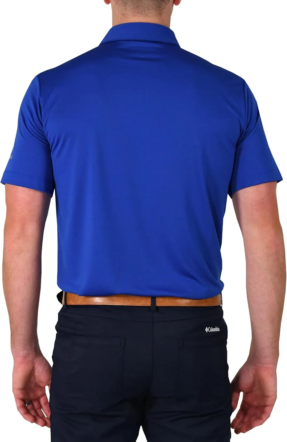 Columbia Men's Golf Drive Polo Shirt Omni Wick Performance Short Sleeve