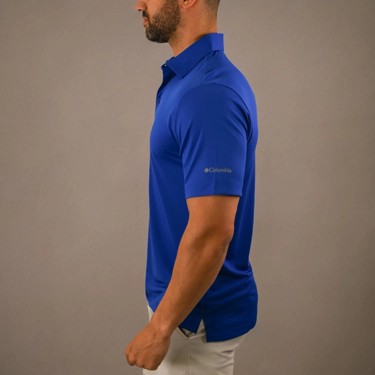 Columbia Men's Golf Drive Polo Shirt Omni Wick Performance Short Sleeve