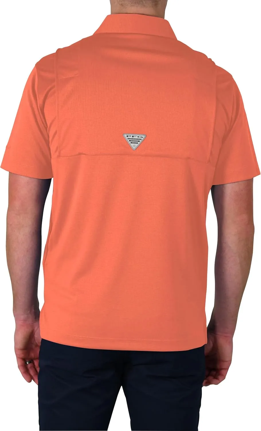 Columbia Men's Golf Flycaster Pocket Polo Shirt Omni Wick Breathable Short Sleeve