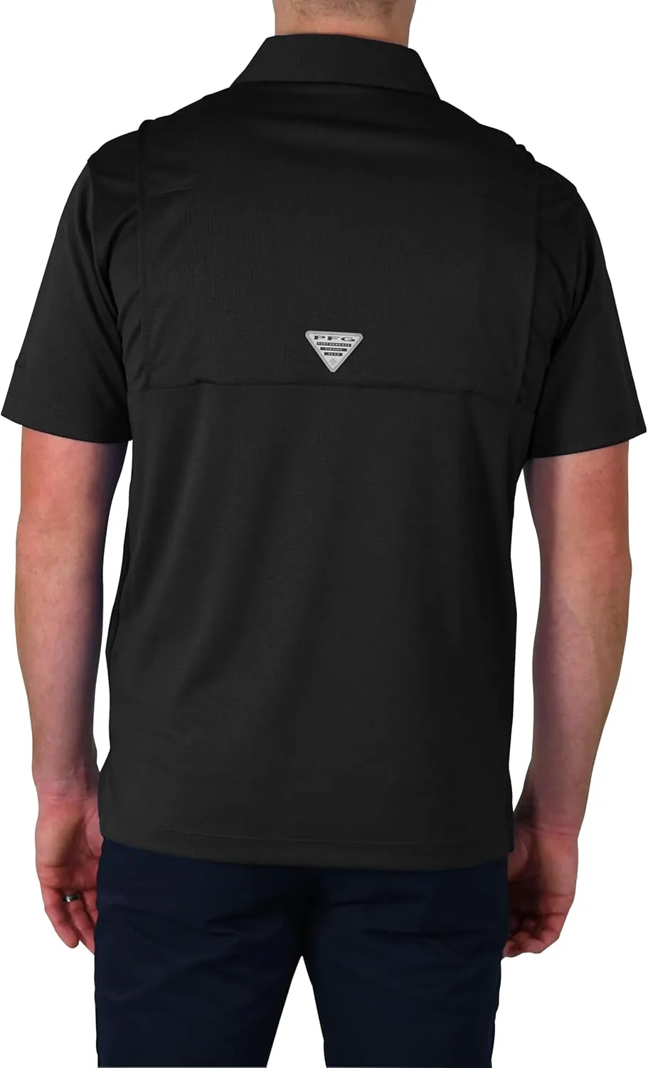 Columbia Men's Golf Flycaster Pocket Polo Shirt Omni Wick Breathable Short Sleeve
