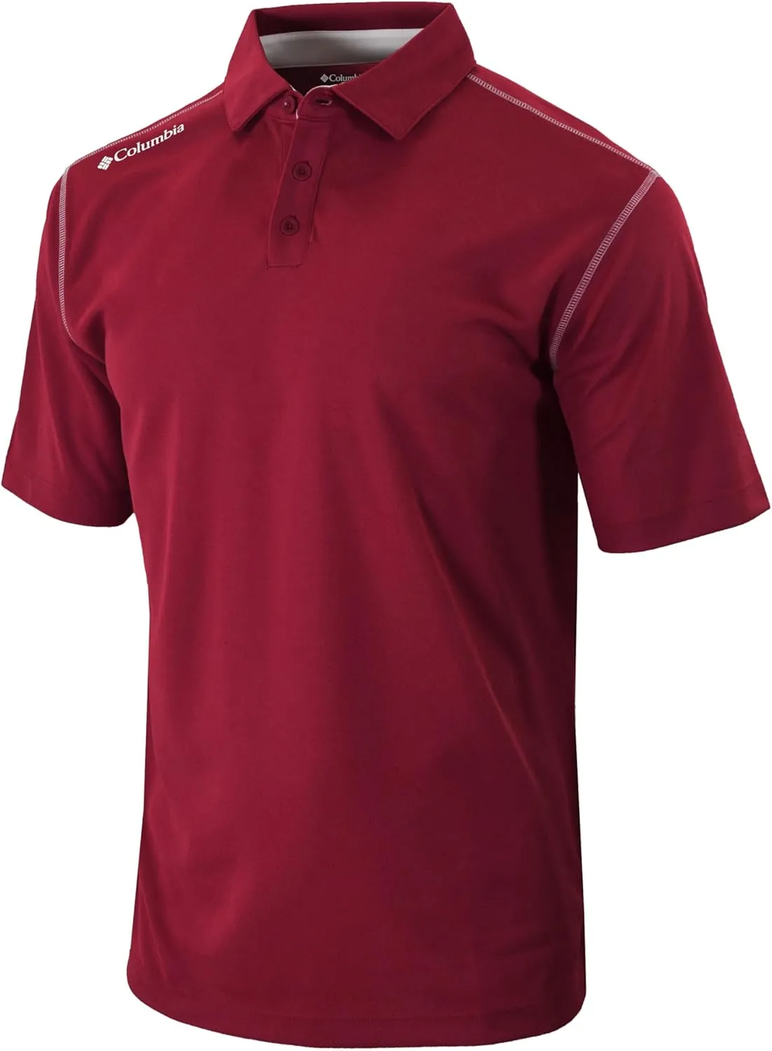 Columbia Mens Golf Shotgun Polo Omni Wick Performance Breathable Short Sleeve