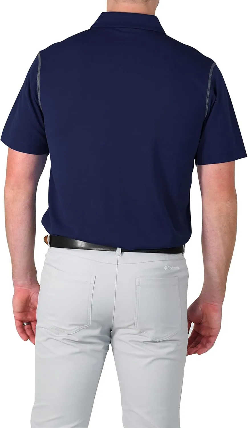 Columbia Mens Golf Shotgun Polo Omni Wick Performance Breathable Short Sleeve