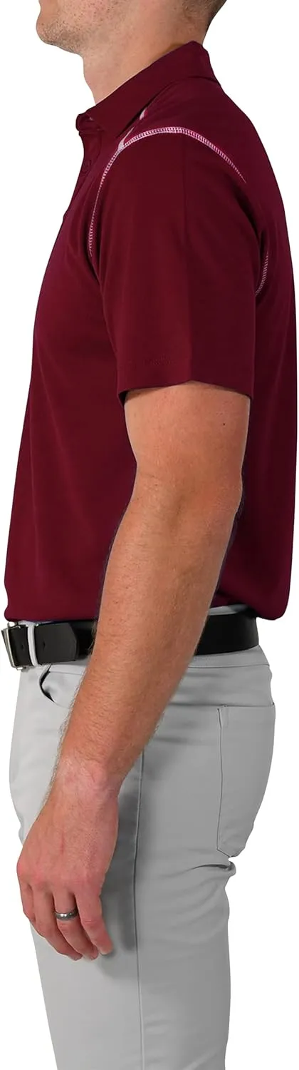 Columbia Mens Golf Shotgun Polo Omni Wick Performance Breathable Short Sleeve