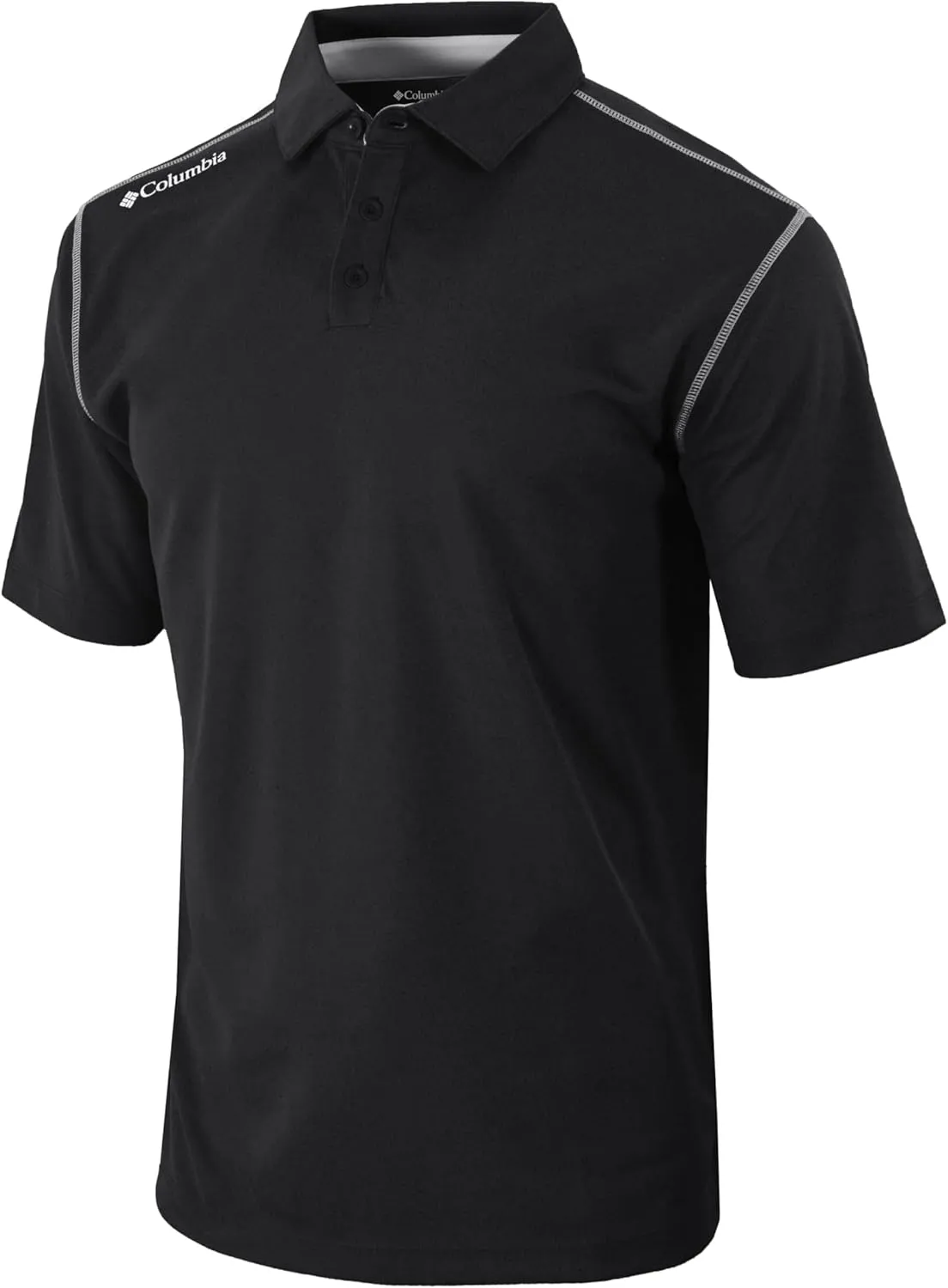 Columbia Mens Golf Shotgun Polo Omni Wick Performance Breathable Short Sleeve