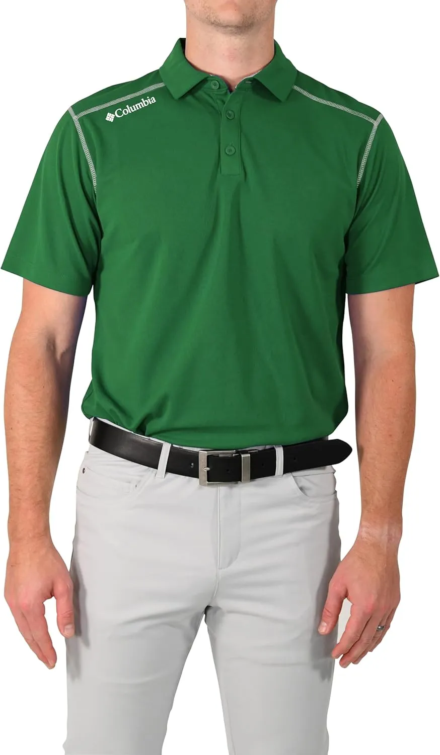 Columbia Mens Golf Shotgun Polo Omni Wick Performance Breathable Short Sleeve
