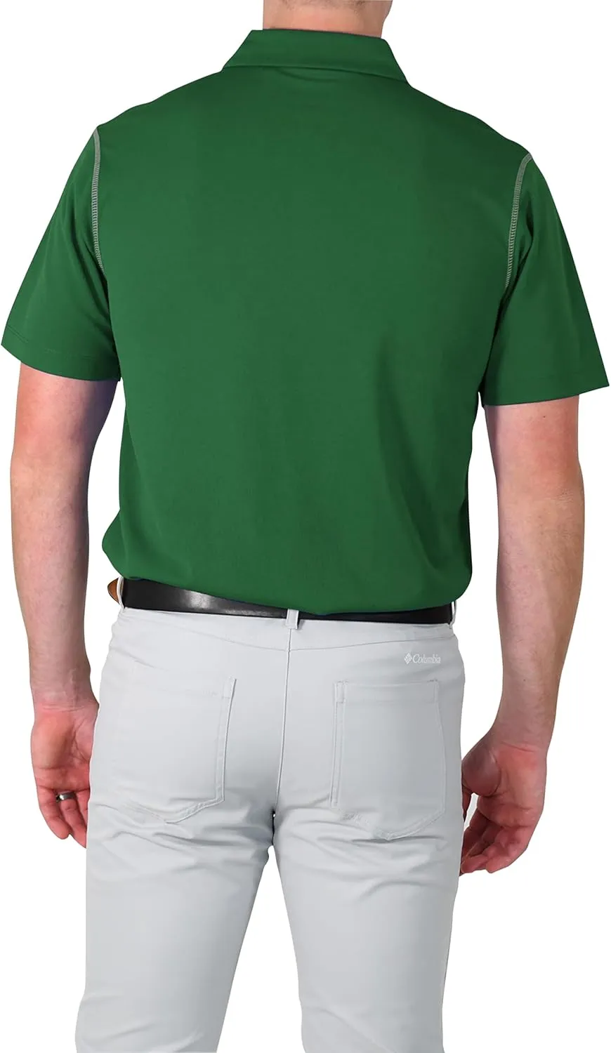 Columbia Mens Golf Shotgun Polo Omni Wick Performance Breathable Short Sleeve