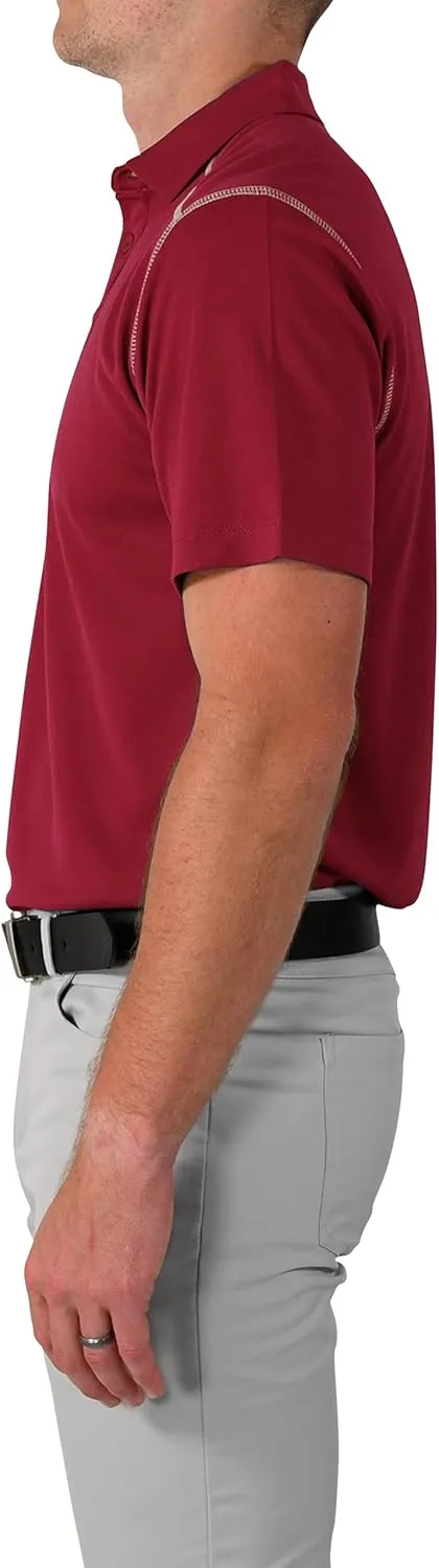 Columbia Mens Golf Shotgun Polo Omni Wick Performance Breathable Short Sleeve