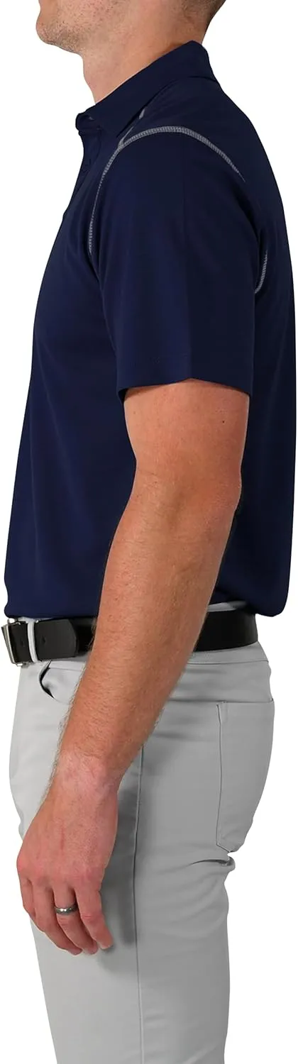 Columbia Mens Golf Shotgun Polo Omni Wick Performance Breathable Short Sleeve