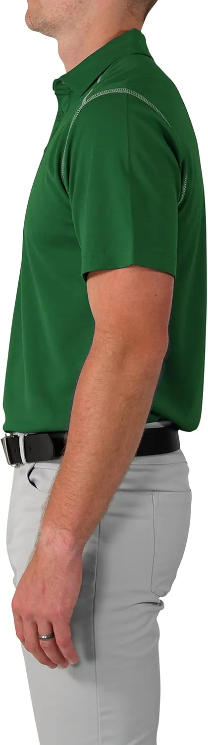 Columbia Mens Golf Shotgun Polo Omni Wick Performance Breathable Short Sleeve
