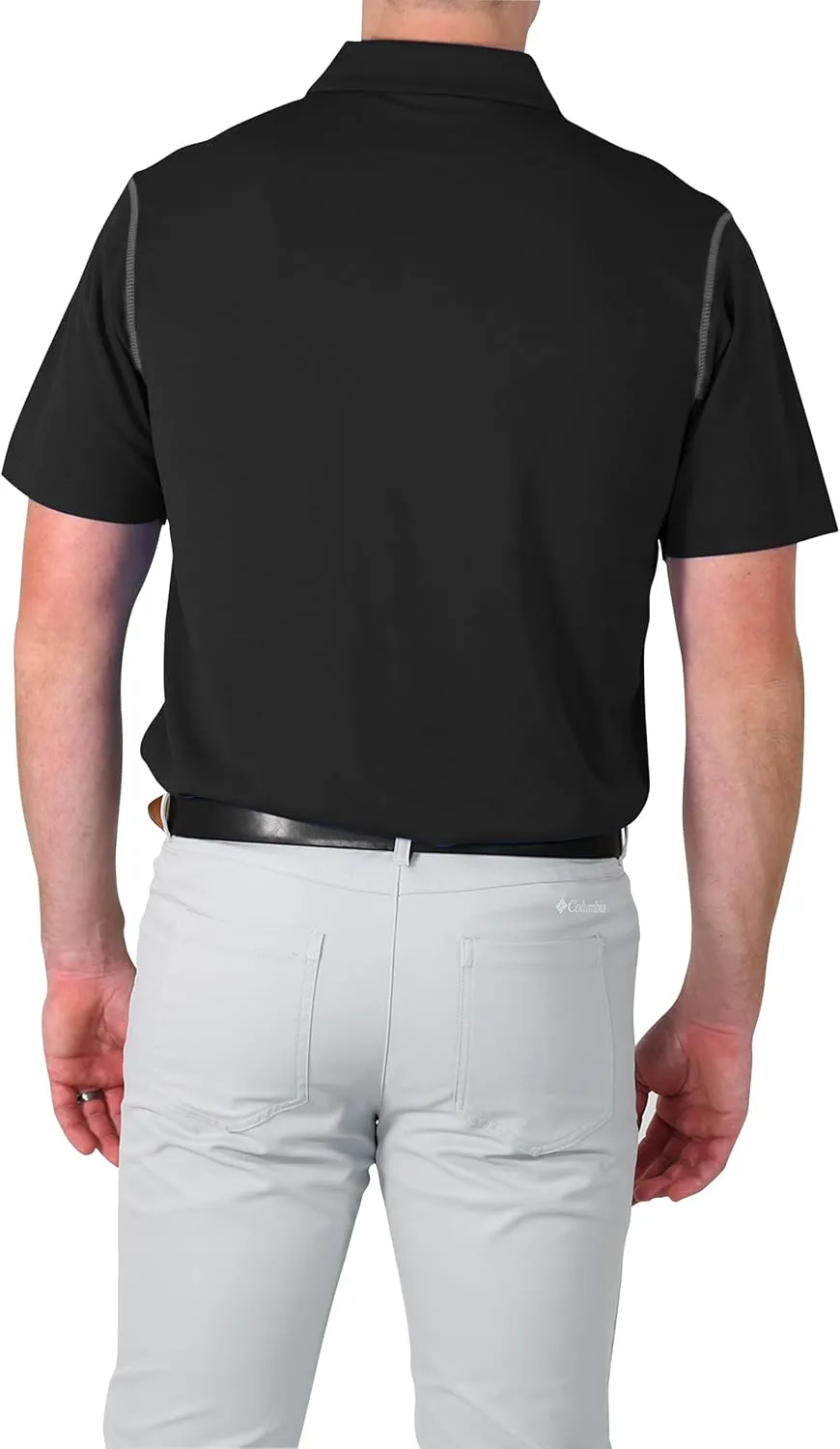 Columbia Mens Golf Shotgun Polo Omni Wick Performance Breathable Short Sleeve