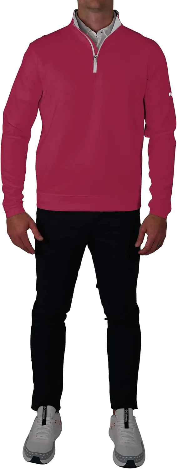 Columbia Men's Golf Wickhams Hills Quarter Zip OMNI WICK Pullover