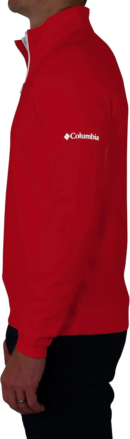 Columbia Men's Golf Wickhams Hills Quarter Zip OMNI WICK Pullover