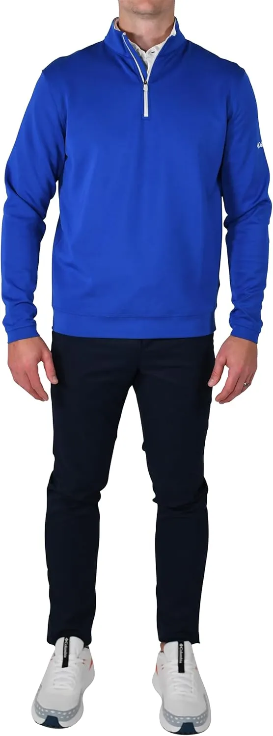 Columbia Men's Golf Wickhams Hills Quarter Zip OMNI WICK Pullover