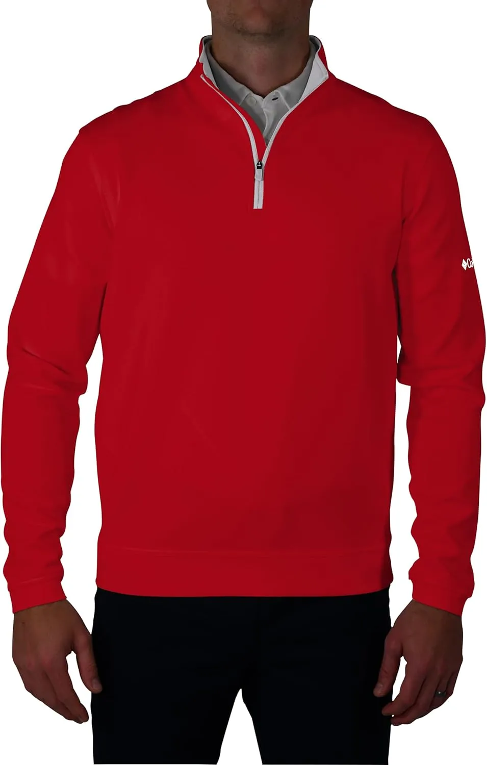 Columbia Men's Golf Wickhams Hills Quarter Zip OMNI WICK Pullover