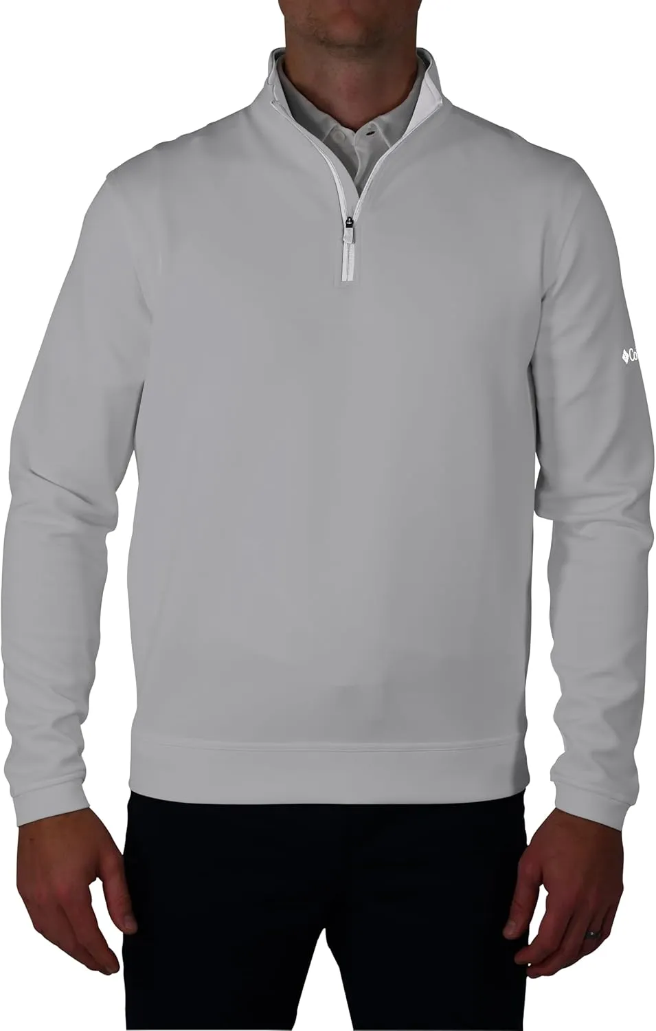 Columbia Men's Golf Wickhams Hills Quarter Zip OMNI WICK Pullover
