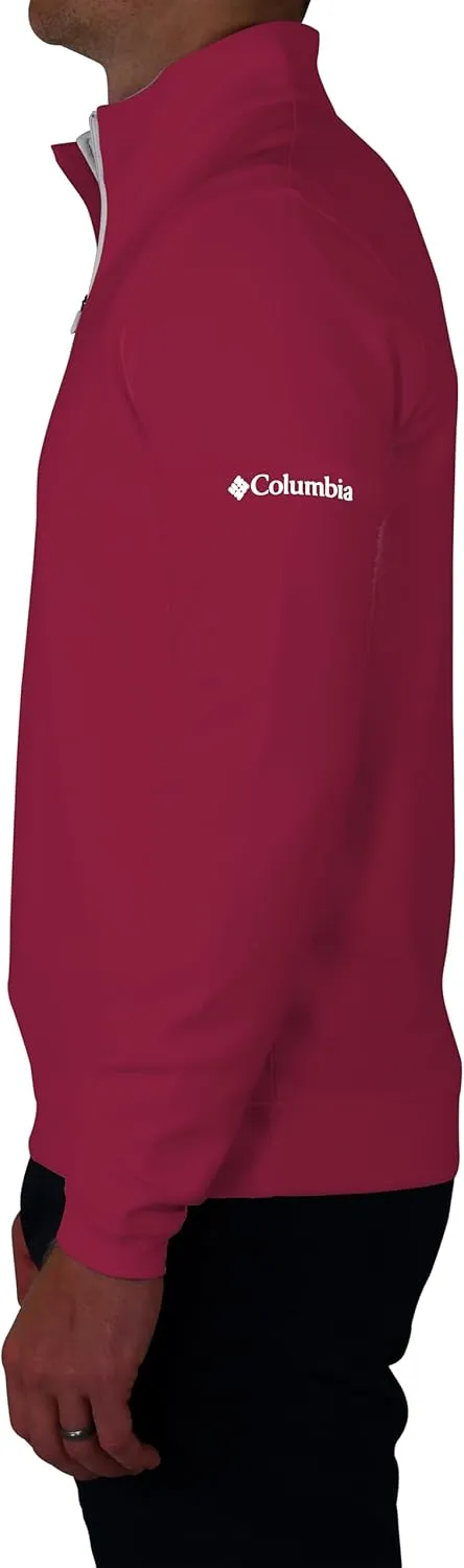 Columbia Men's Golf Wickhams Hills Quarter Zip OMNI WICK Pullover