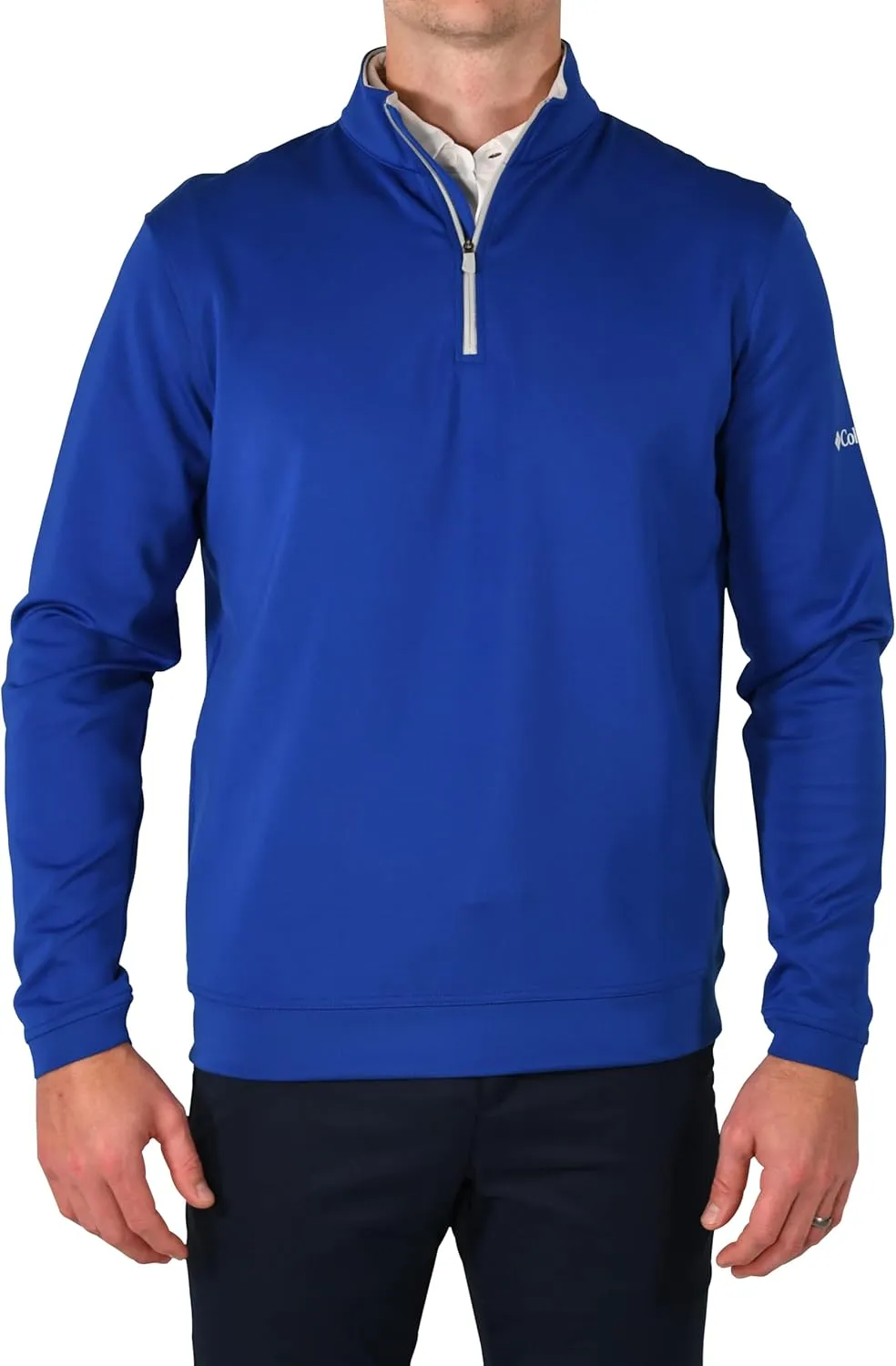 Columbia Men's Golf Wickhams Hills Quarter Zip OMNI WICK Pullover