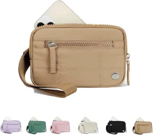 Convely Wristlet Wallets, Convely Essential Wallet,Convely Wallet Wristlet with 3 Zipper Purse for Women