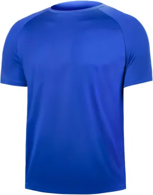 Cooling Bamboo Viscose Workout T Shirts for Men Short Sleeve Quick Dry Fit Gym Tee Moisture Wicking Athletic UPF50 
