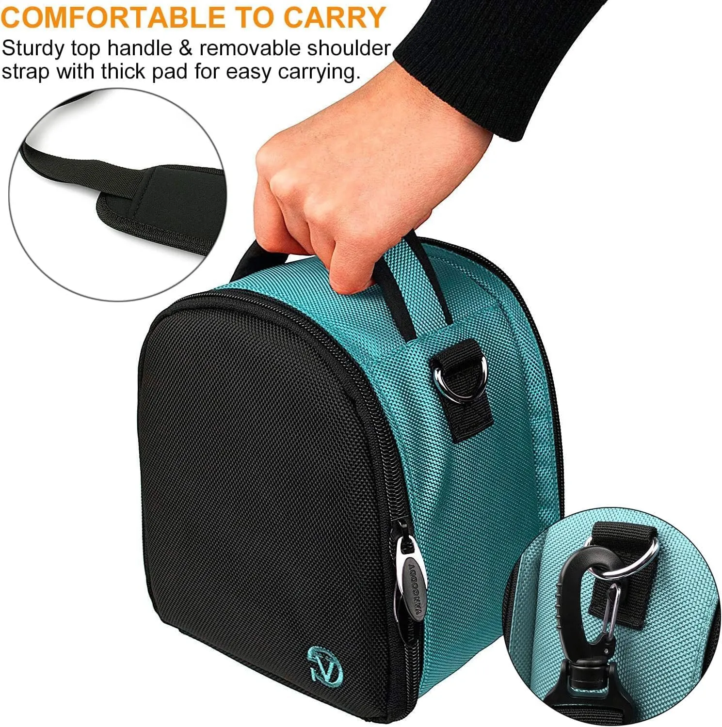 eBigValue DSLR SLR Camera Shoulder Bag Case Compatible With Coolpix L340 L330 B500 B700 L840 L830 L620 P550 P600 P610 S9900 J4 J5 V1