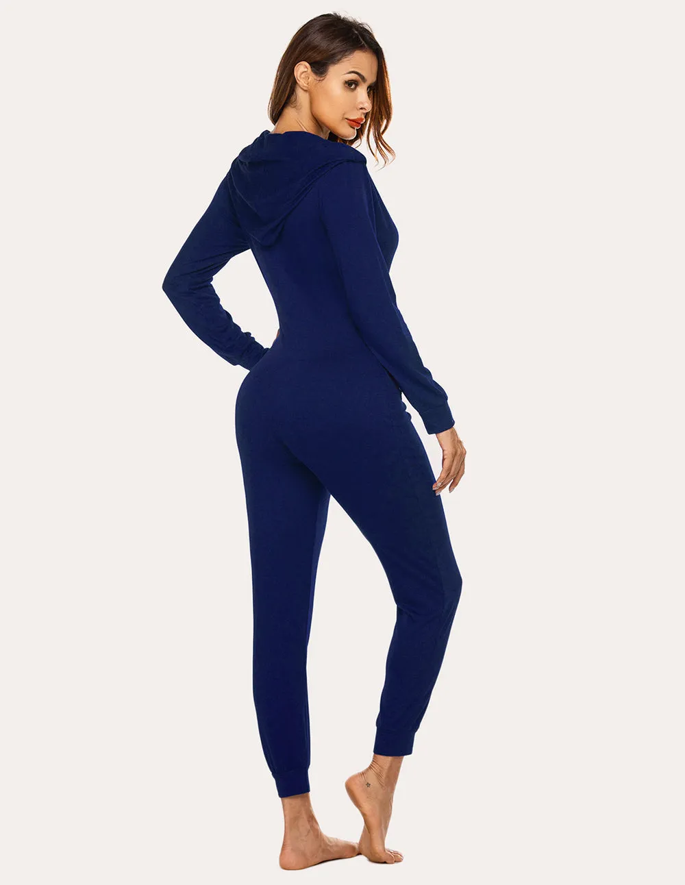 Ekouaer Onesies Zip Up One Piece Pajamas (US Only)