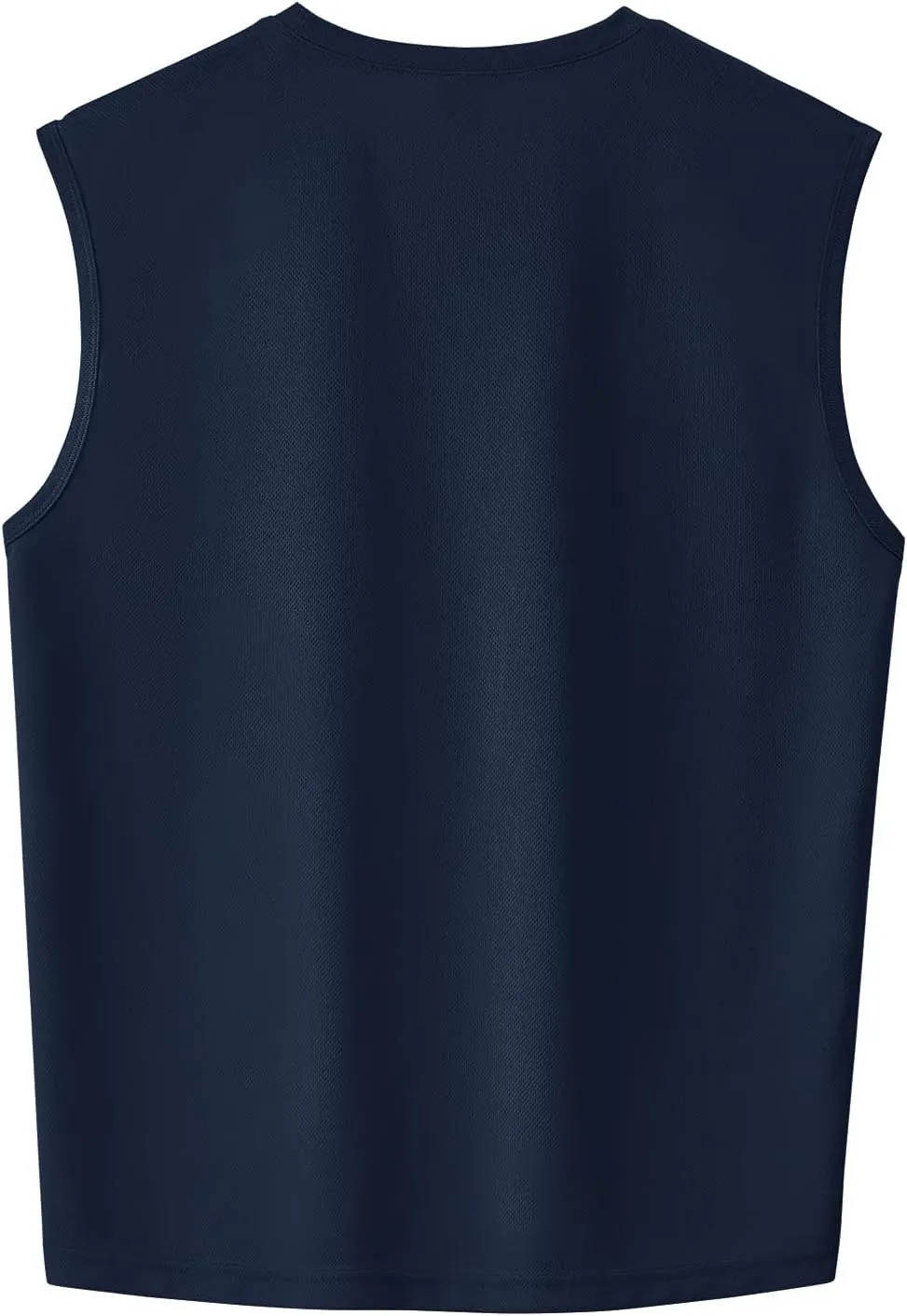 Facitisu Men Sleeveless Shirts Athletic Tank Tops Pack Muscle Tee Workout Quick Dry Gym Shirts