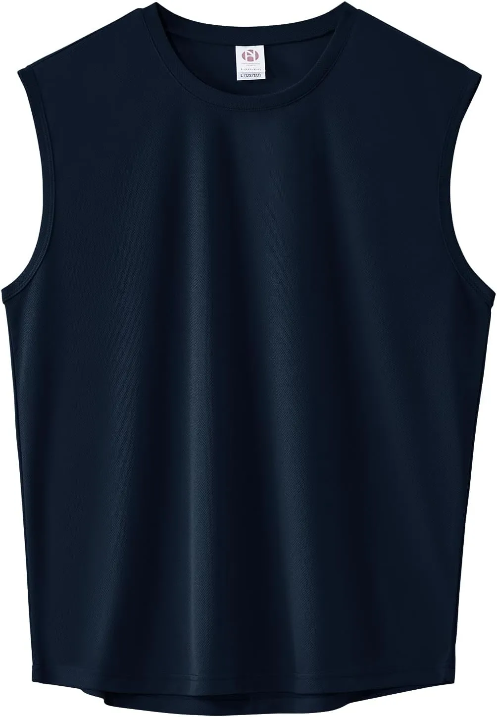 Facitisu Men Sleeveless Shirts Athletic Tank Tops Pack Muscle Tee Workout Quick Dry Gym Shirts