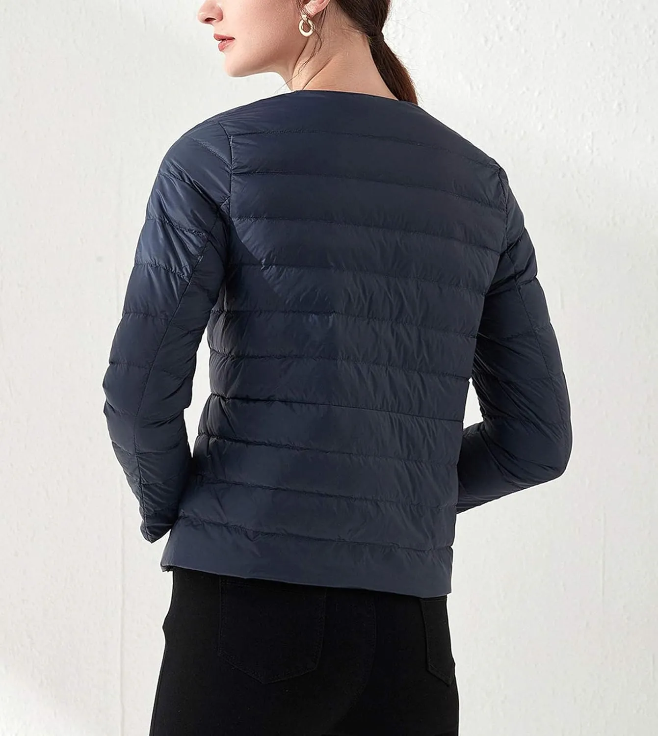 Flygo Women's Ultra Light Packable Down Jacket Puffer Coat